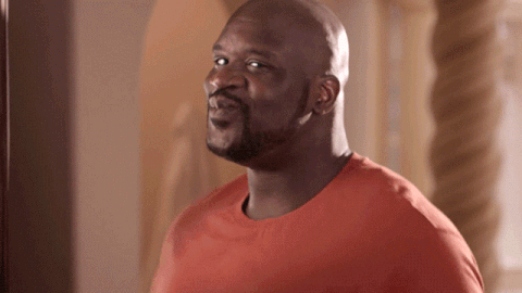 Shaq shimmying