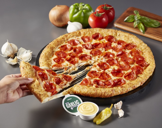Garlic Epic Stuffed Crust Pizza