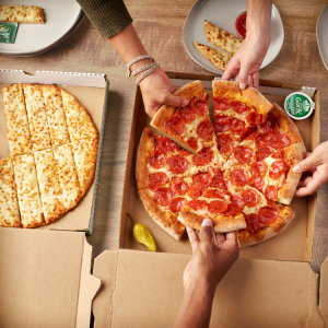 Sharing Pizza A