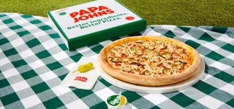 Papa Johns Cheesy Burger Pizza