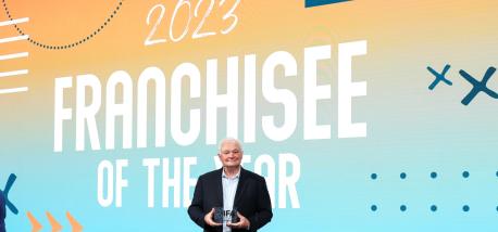Ed Taliaferro is named a 2023 Franchisee of the Year by IFA